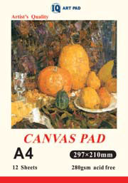 בלוק קנווס A4