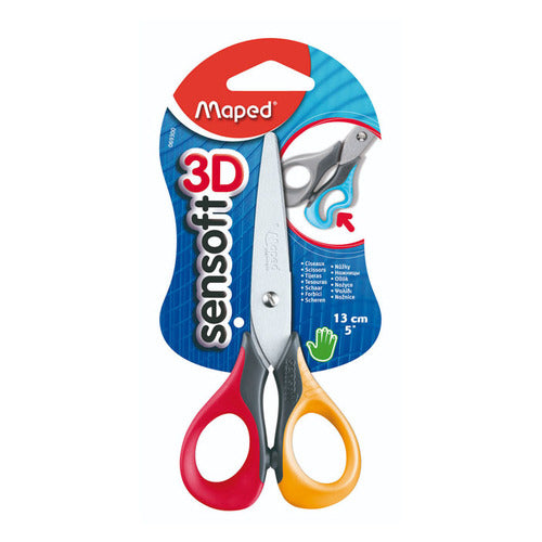מספריים גמישות 13 סמ לילדים מאפד maped 13 cm scissors