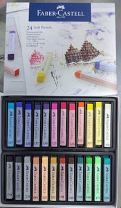 גירי פסטל רכים  פאבר קסטל faber castell soft pastel