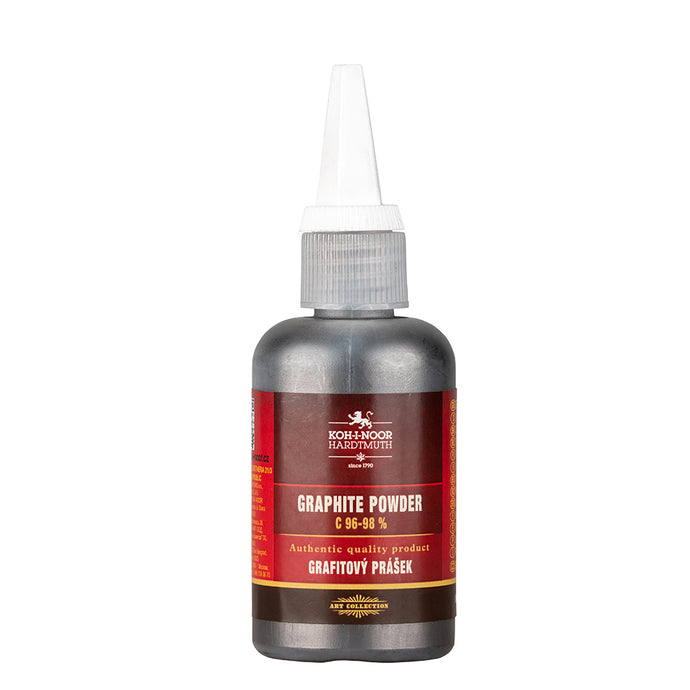 אבקת גרפיט 80 מל קוהינור koh-i-noor graphite powder 80 ml