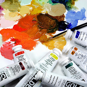 גולדן צבעי אקריל ארטיסט 59 מל  golden acrylic artist colours heavy body 59 ml        1/2