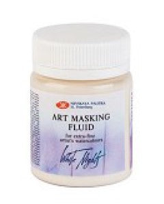 ארט מסקינג פלוייד 50 מל art masking fluid 50 ml for water colour
