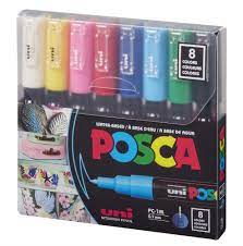 ראש 0.7 לבד posca pc-1m 0.7 mm UNI-BALL