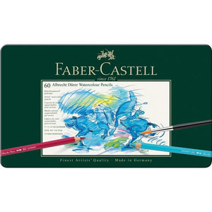 סט עפרונות מים 60 יחידות אלברכט דירר פאבר קסטל Faber Castell  Albrecht Durer 60