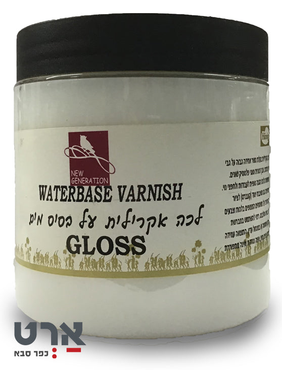 לכה על בסיס מים הניג waterbase varnish