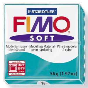 פימו סופט 56 גר חימר פולימרי fimo soft staedtler modelling material oven hardening