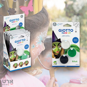 סט 3 טבליות איפור מכשפה giotto 476000