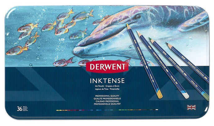 סט עפרונות דיו 36 גוונים דרוונט Derwent Inktense Pencils set 36