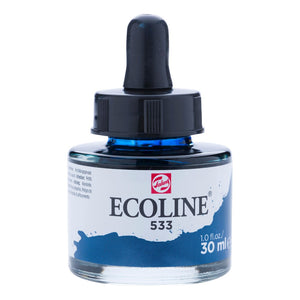 צבע מים נוזלי 30 מ"ל עם טפי ecoline talens