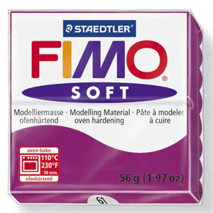 פימו סופט 56 גר חימר פולימרי fimo soft staedtler modelling material oven hardening