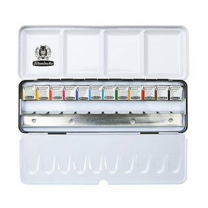 סט מים  שמינקה אקדמיה 12 קוביות schmincke 75412 akademie aquarell 12 small pans