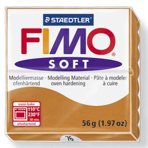 פימו סופט 56 גר חימר פולימרי fimo soft staedtler modelling material oven hardening