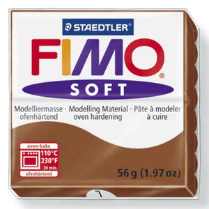 פימו סופט 56 גר חימר פולימרי fimo soft staedtler modelling material oven hardening