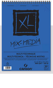 XL® MIX-MEDIA300 גרם  A4 בלוק רב תכליתי canson