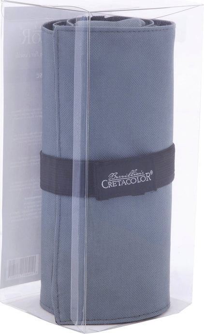קלמר בד מתגלגל ל 48 עפרונות cretacolor roll up case for 48 pencils