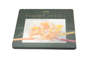 סט עפרונות פוליכרומוס 24 יחידות Faber Castell polychromos