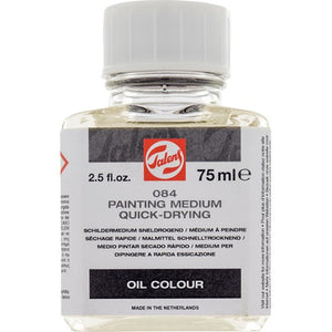 מזרז ייבוש לצבעי שמן 75 מל טלנס talens painting medium quick drying 75 ml 084